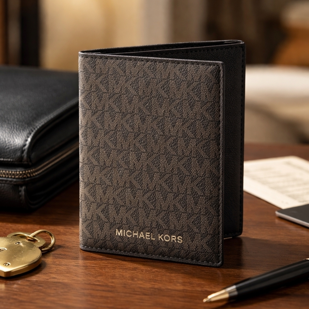 Like New Michael Kors Cardholder Passport Holder Mk